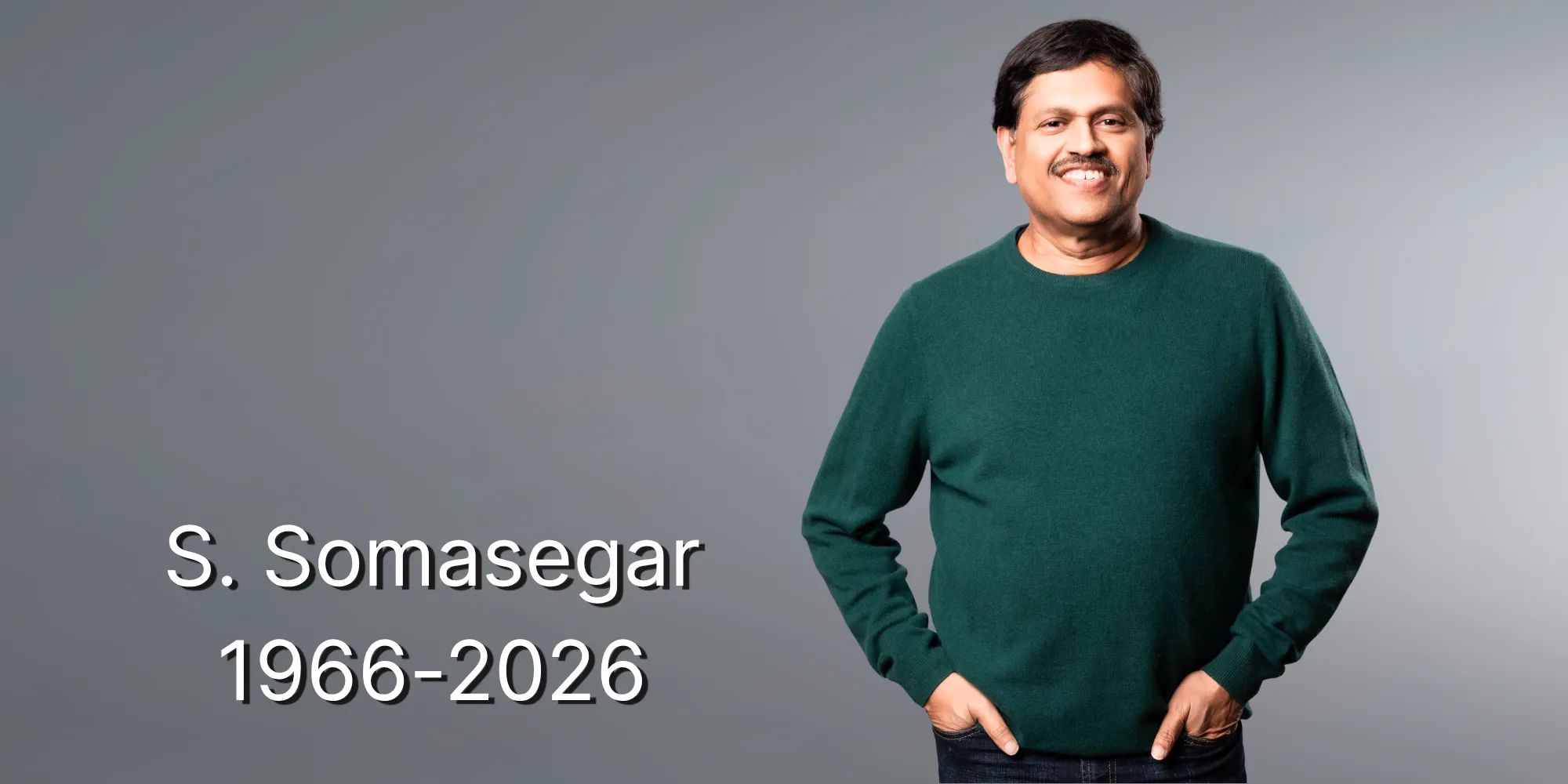 Muere Soma Somasegar, el líder de Microsoft que ayudó a abrir .NET y apostó por startups de IA