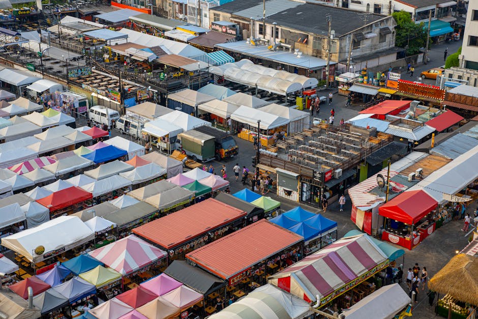 Fotos de stock gratuitas de actividad económica, arquitectura de mercado, bullicio y ajetreo