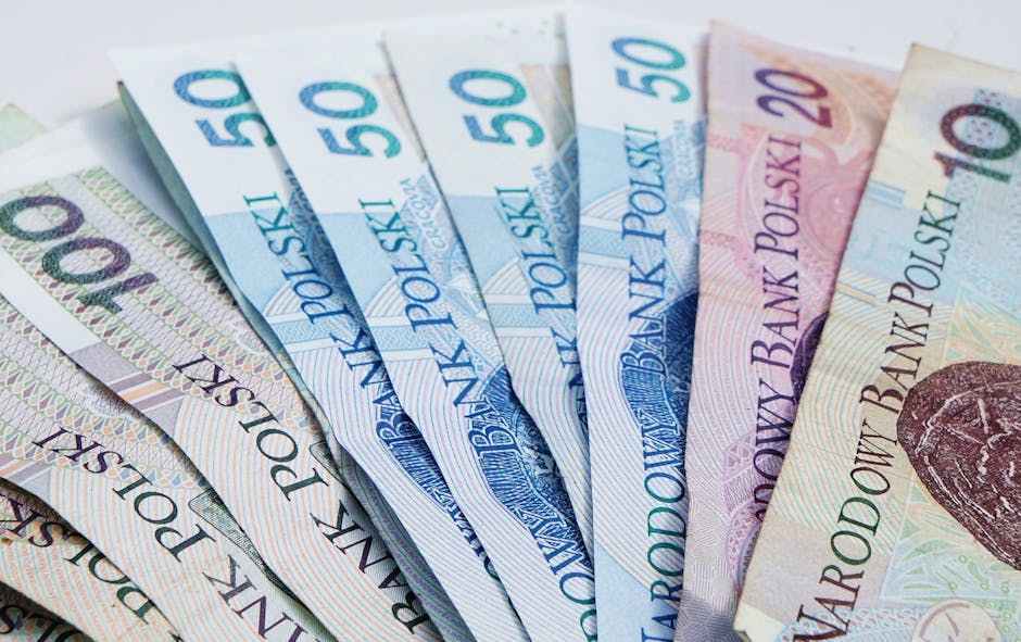 Vista De Cerca Del Efectivo En Pln