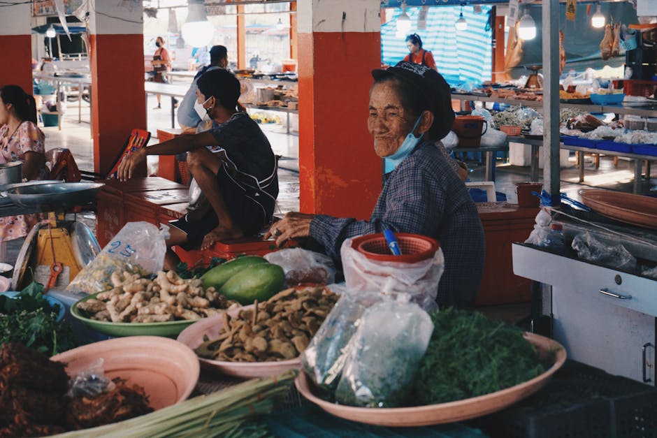 Fotos de stock gratuitas de atmósfera de mercado, bazar, comercio