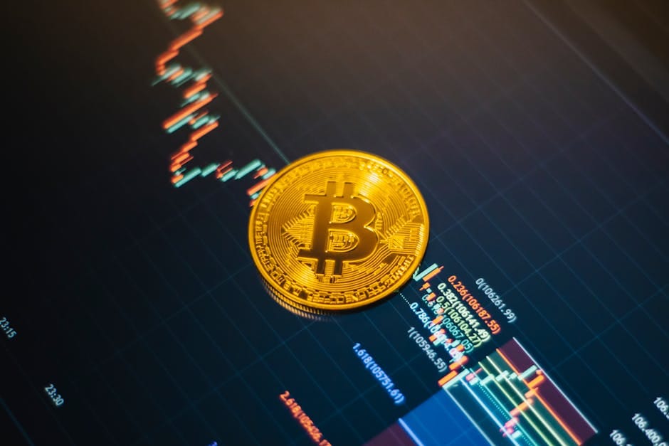 Gráfico De Negociación De Criptomonedas Bitcoin Gold