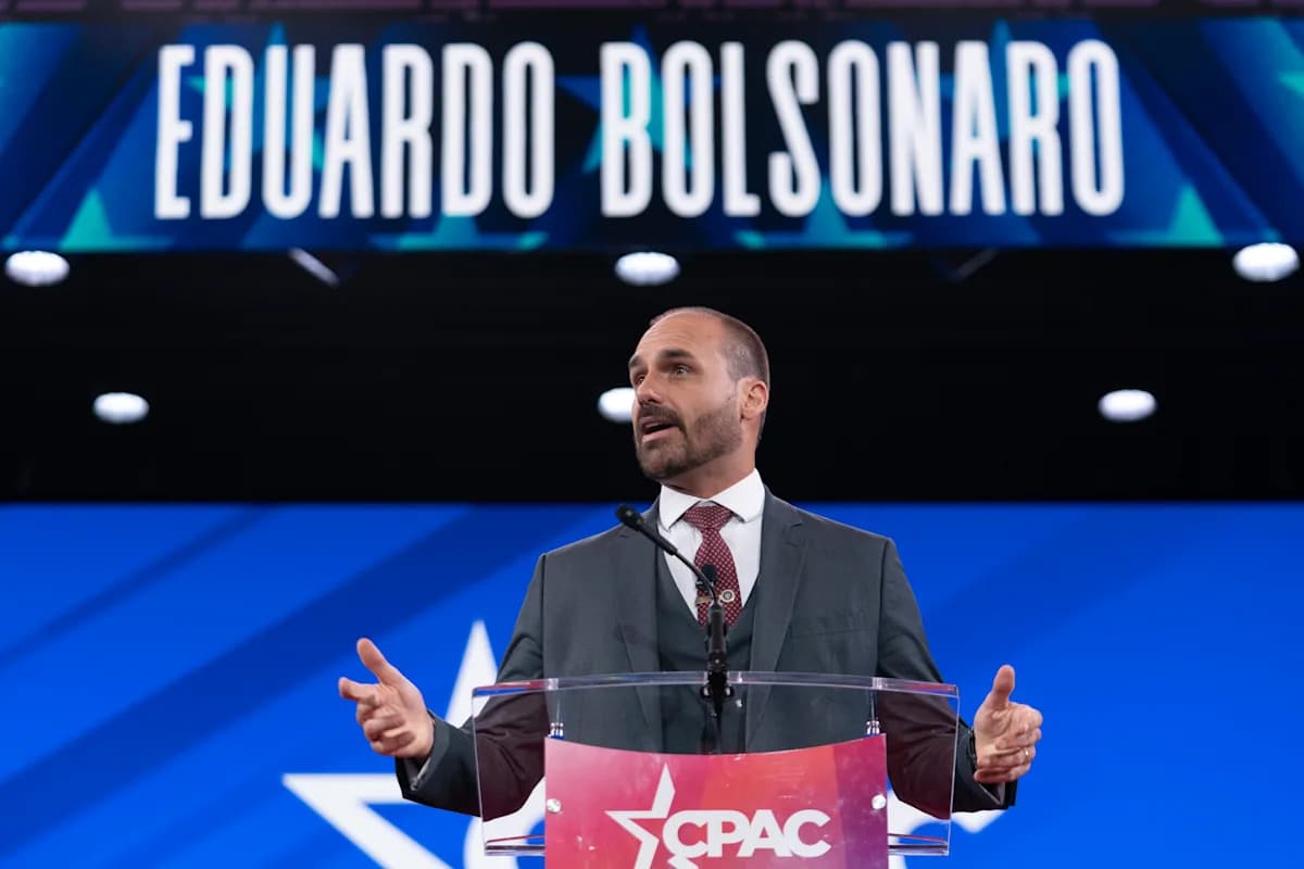 El Supremo de Brasil condena a Eduardo Bolsonaro a 4 años y 2 meses por presionar a EE. UU.