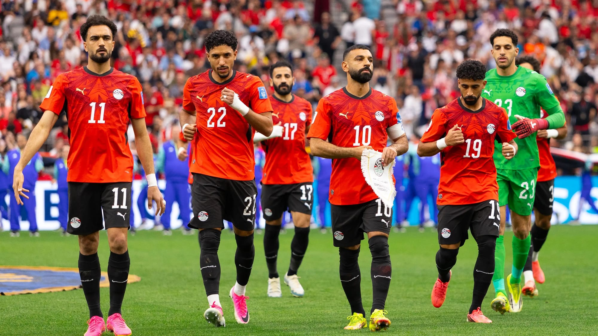 Egipto empata 1-1 con Irán y se quedan 2do y 3ro en el Grupo G