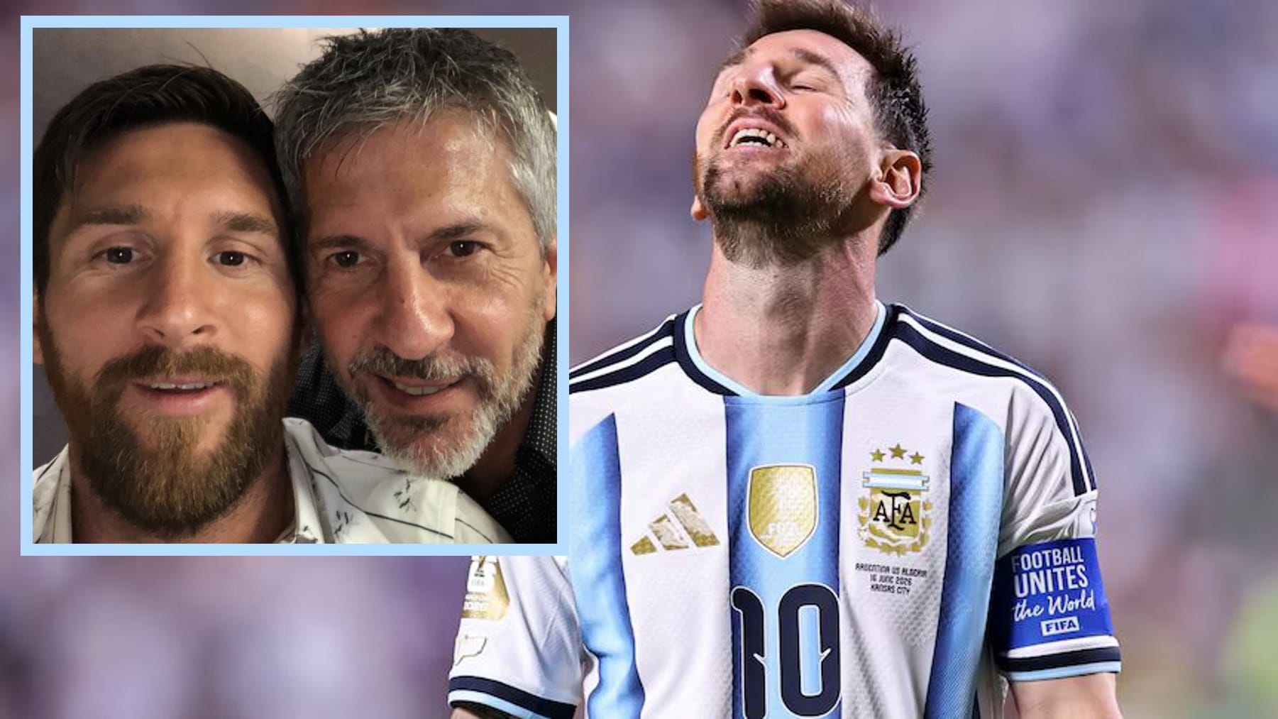 ¿Cuál es el estado de salud del padre de Lionel Messi?