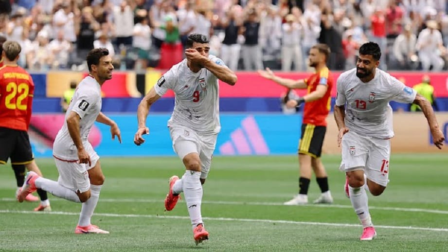 Irán sorprende al empatar con Bélgica ¡Y es Líder del Grupo G!