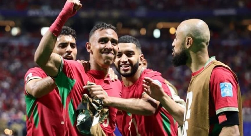 Marruecos vence 4-2 a un guerrero Haití para clasificarse en el Grupo C
