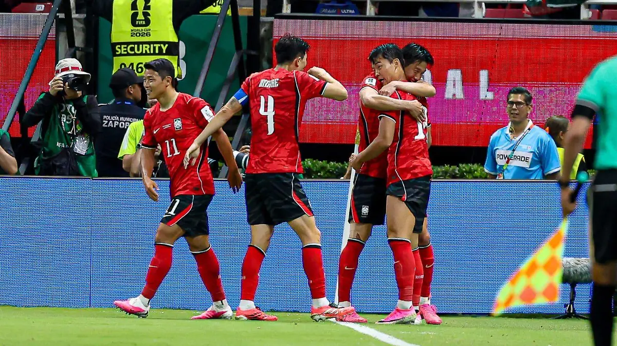 Corea del Sur remonta a Chequia 2-1 en el debut del Mundial 2026 en Guadalajara