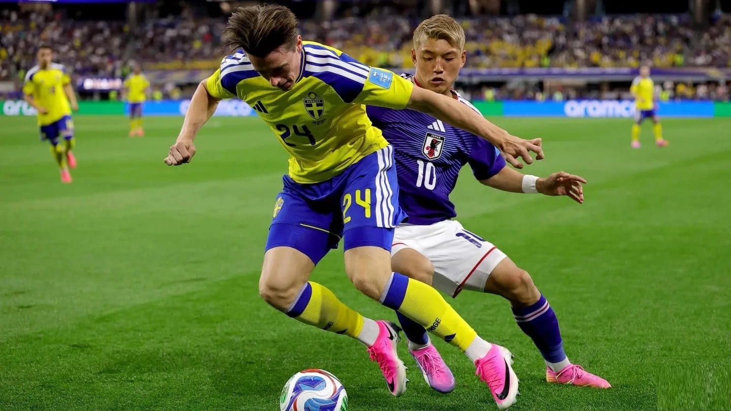 Japón 1-1 Suecia que los deja clasificados en el Grupo F