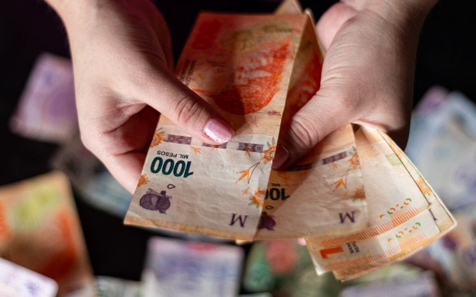 Fotos de stock gratuitas de América del sur, Argentina, billetes de 1000 pesos