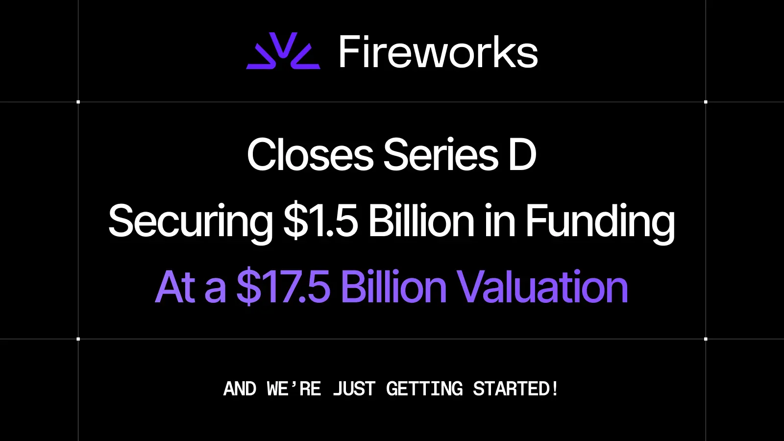 Fireworks levanta 1,505 millones de dólares y alcanza una valuación de 17,500 millones