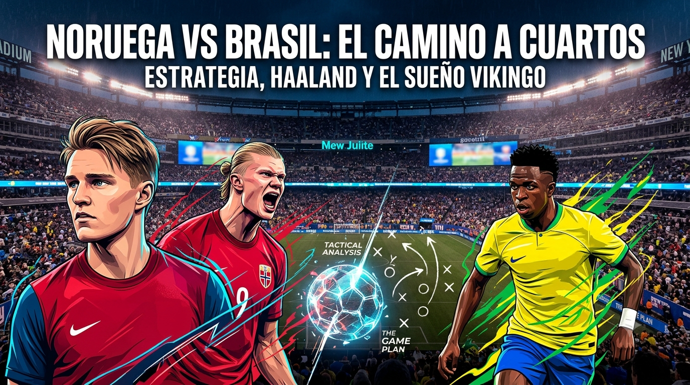 ¿Qué debe hacer Noruega para clasificar frente a Brasil?