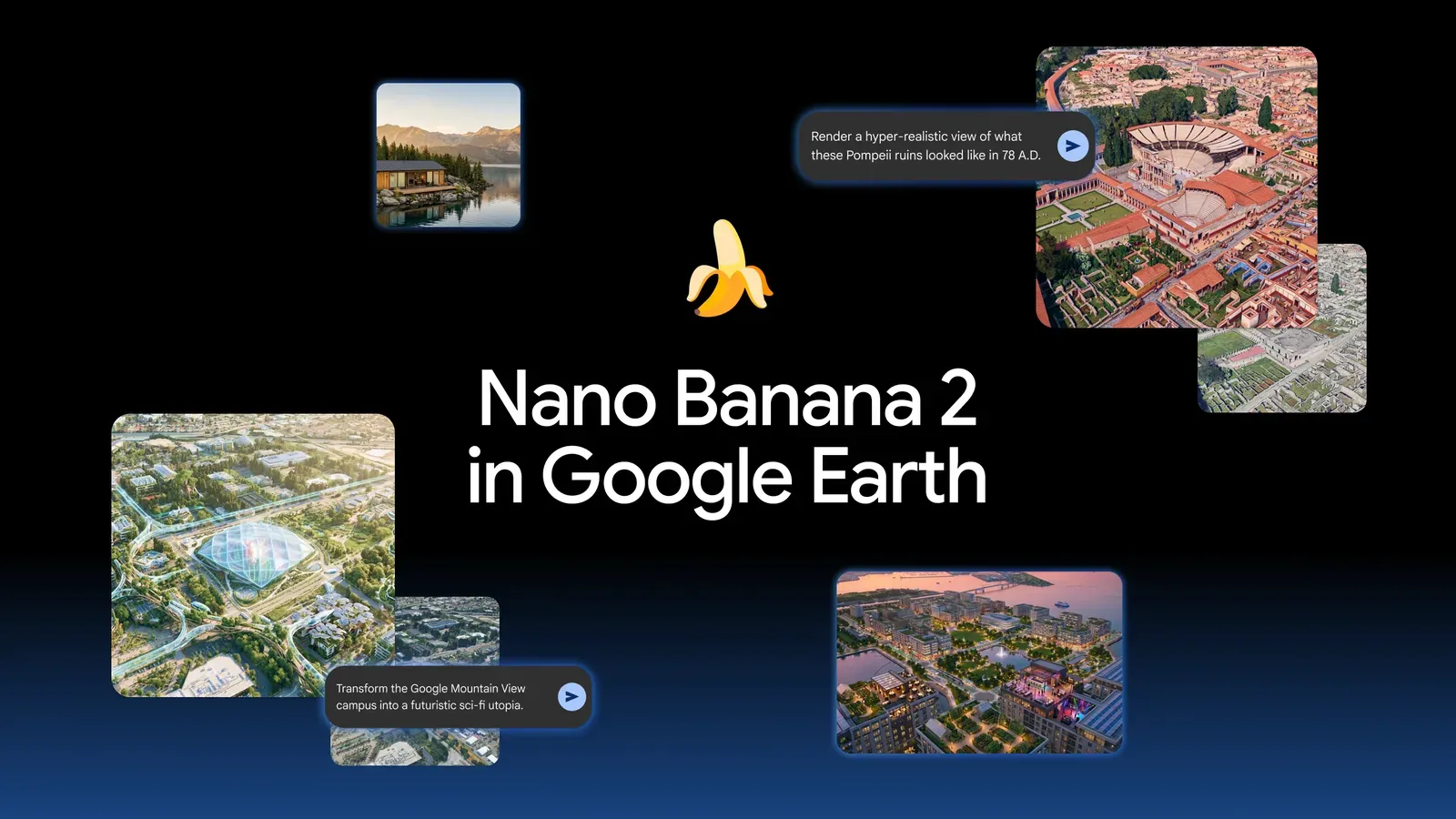 Google Earth ya genera imágenes con IA: Nano Banana 2 llega solo a la versión web