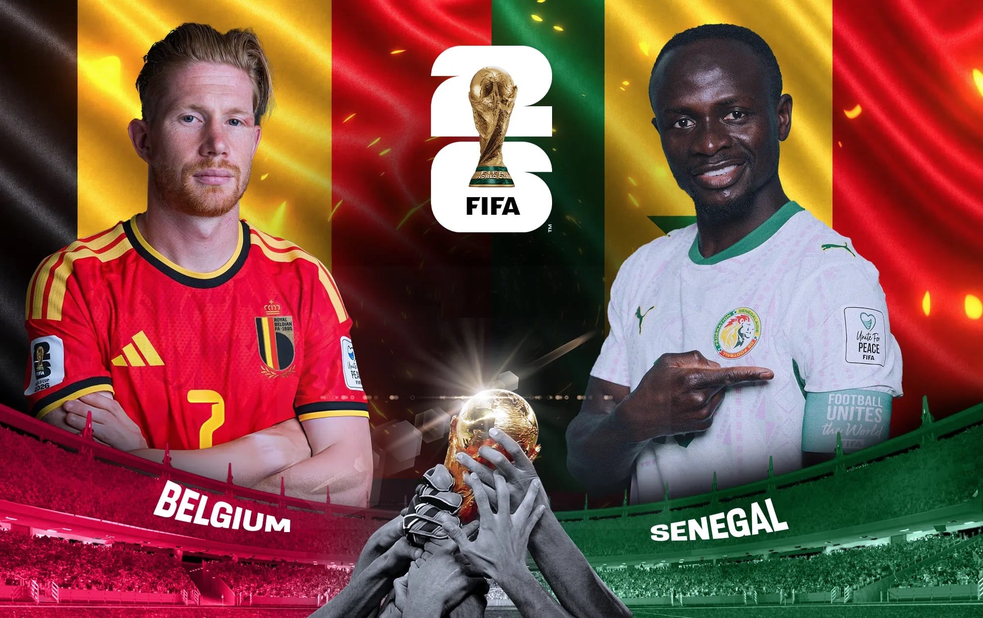 Bélgica vs Senegal: Cómo llegan a 16vos y antecedentes