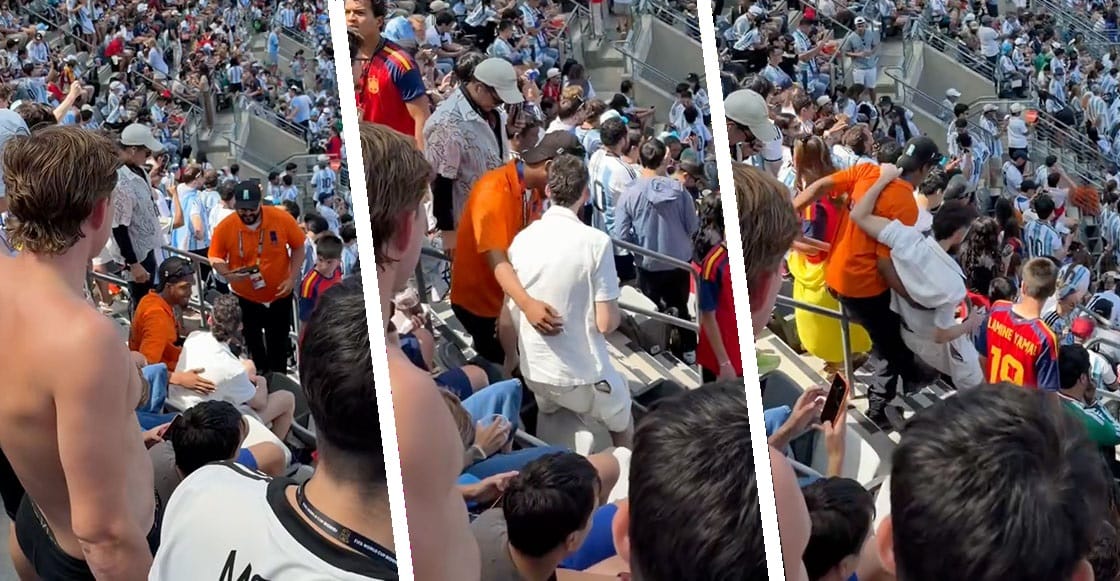 Pagó 8 mil dólares para ver la Final de la Copa del Mundo pero fue expulsado antes