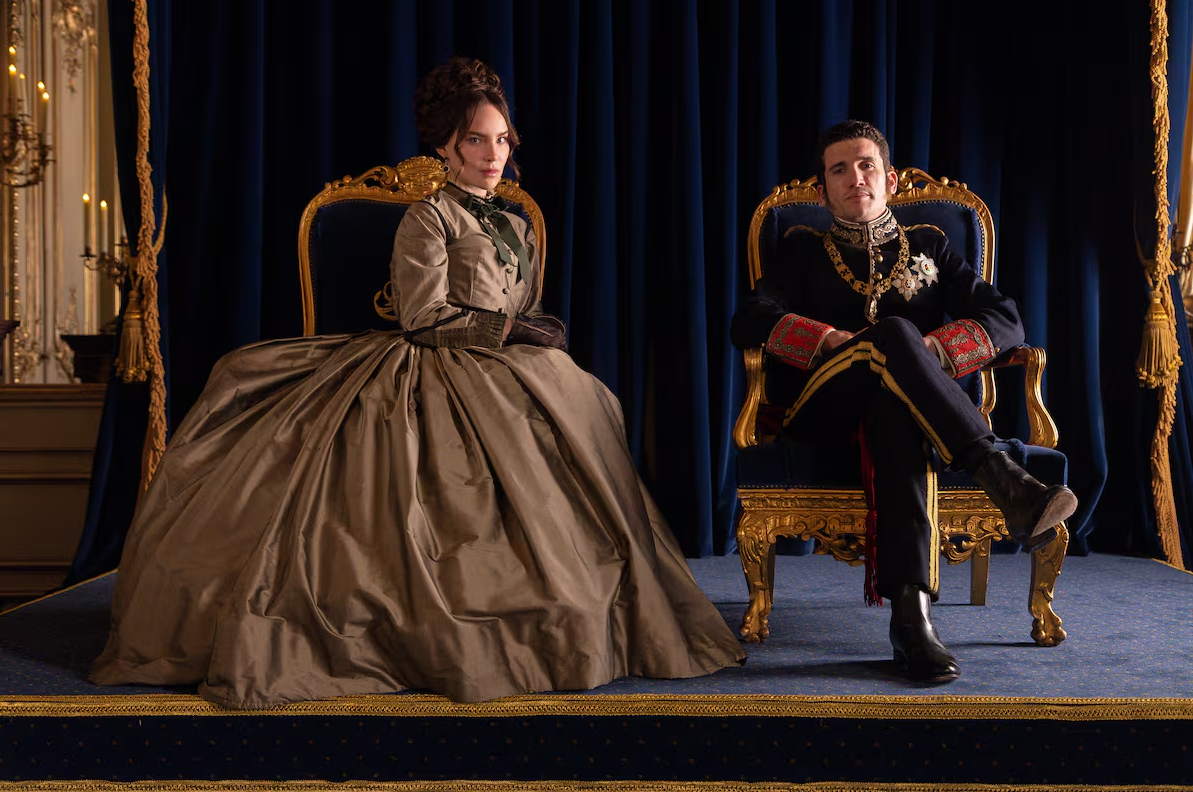Belinda aparece como la emperatriz Carlota en las primeras imágenes de la serie