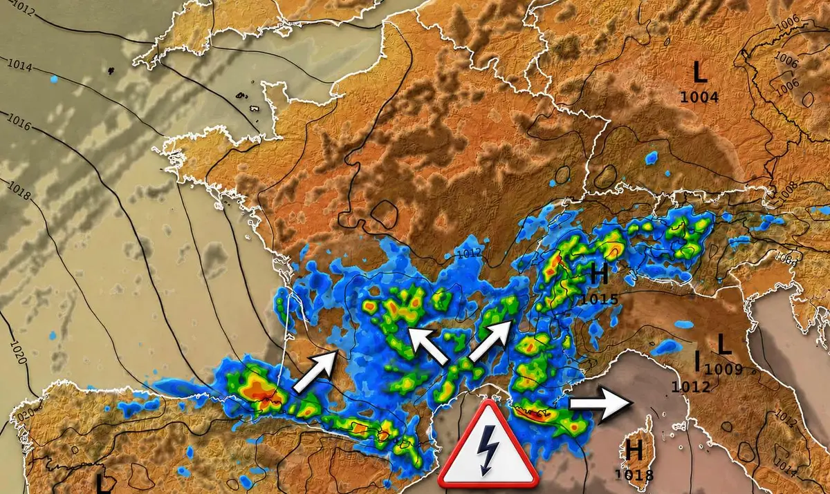 Incendios en Francia: 44,000 evacuados y tormentas que pueden avivar el fuego