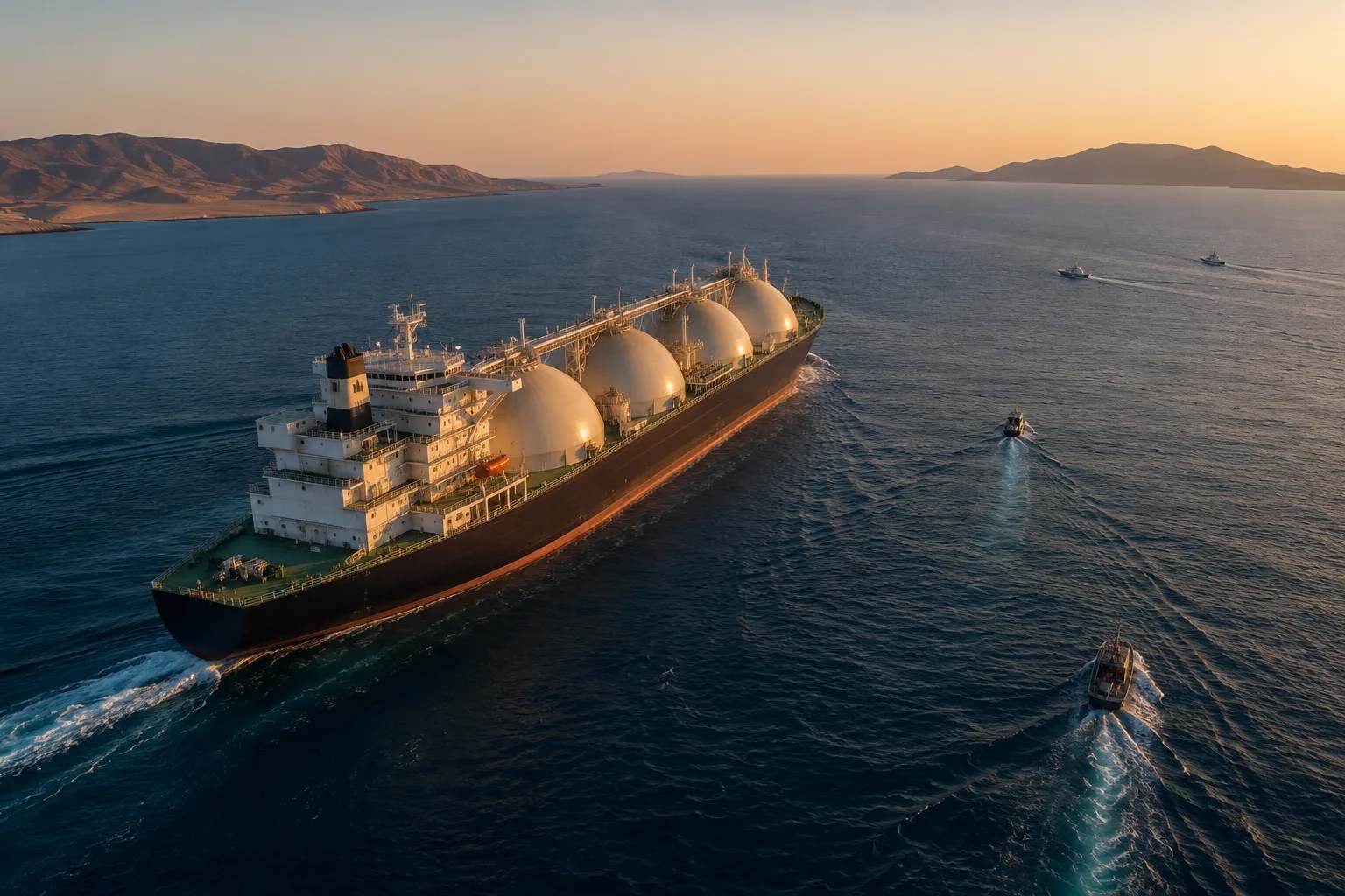 China busca acuerdos de GNL de una década para reducir su dependencia de Qatar