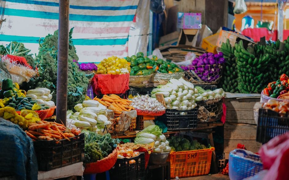 Verduras Surtidas En Cajas