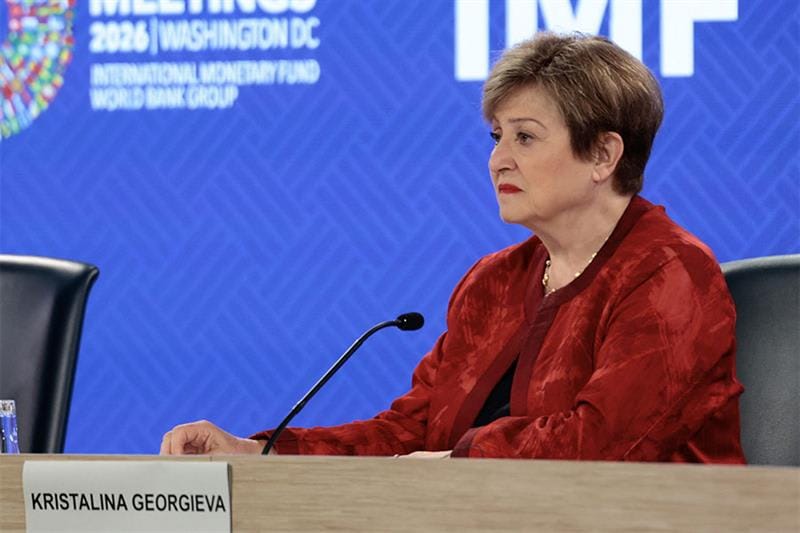 Kristalina Georgieva, directora del FMI, advierte que el mundo se ha quedado sin munición fiscal