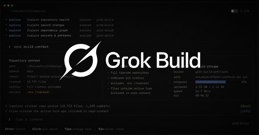 Grok Build subió repositorios completos a la nube de SpaceXAI y Musk promete borrarlos