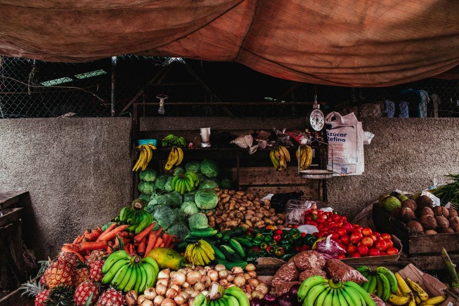 Surtido De Frutas Y Verduras