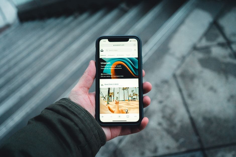 Ventas de teléfonos inteligentes en una tienda de tecnología en China.