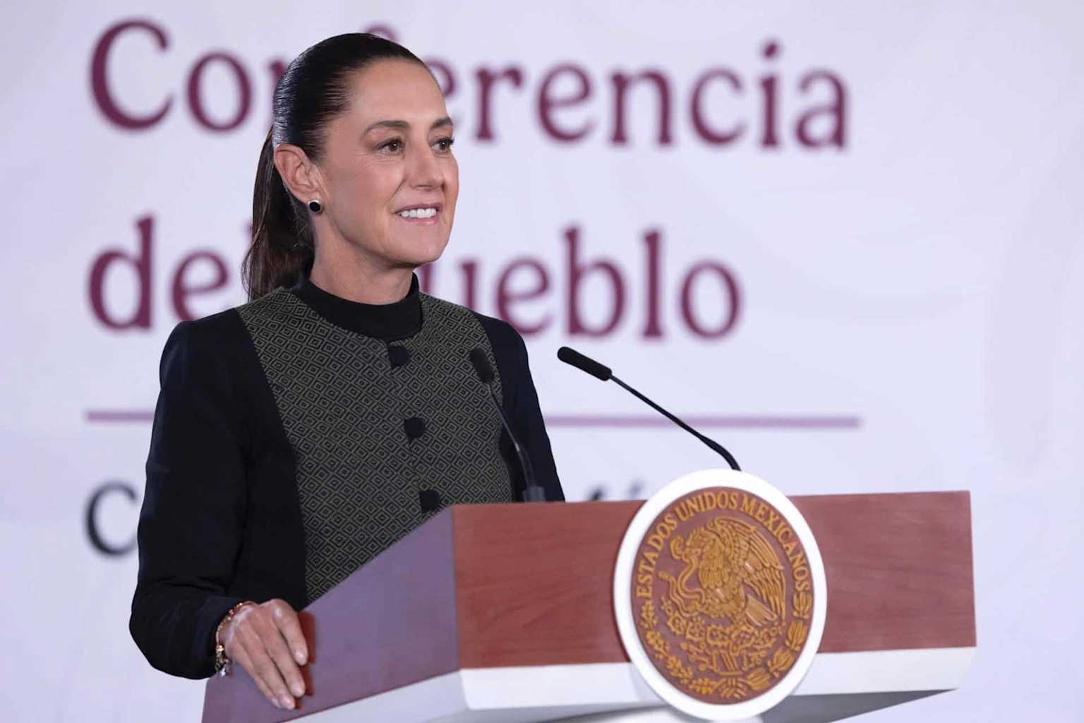 El fundador de Nubank, David Vélez, se reúne con la presidenta Claudia Sheinbaum en el Palacio Nacional.