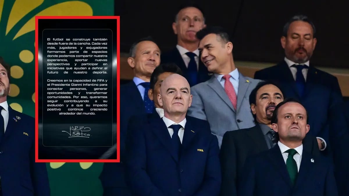 Exjugadores como Borgetti, Roberto Carlos, Cafú y Zanetti respaldan a Infantino con mensajes idénticos
