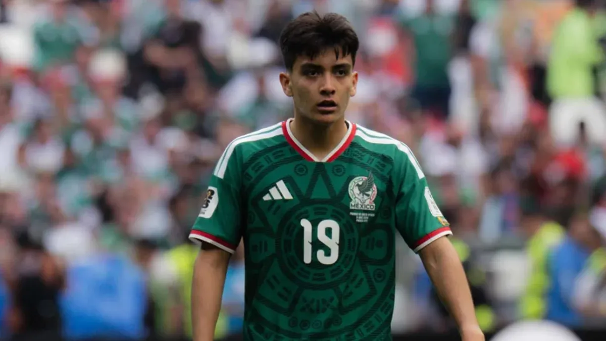 Gilberto Mora se estrenará con el número 10 de la Selección Mexicana en esta Fecha FIFA