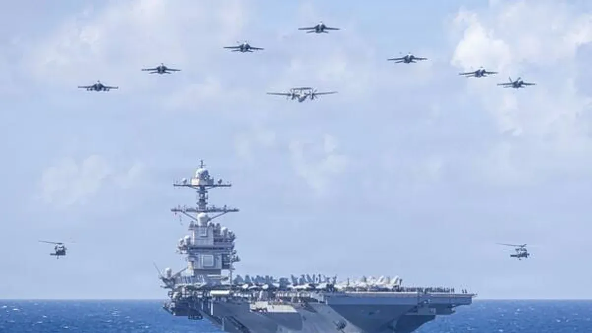 Tensión el en Golfo Pérsico: Irán lanza misiles balísticos contra la armada de Estados Unidos