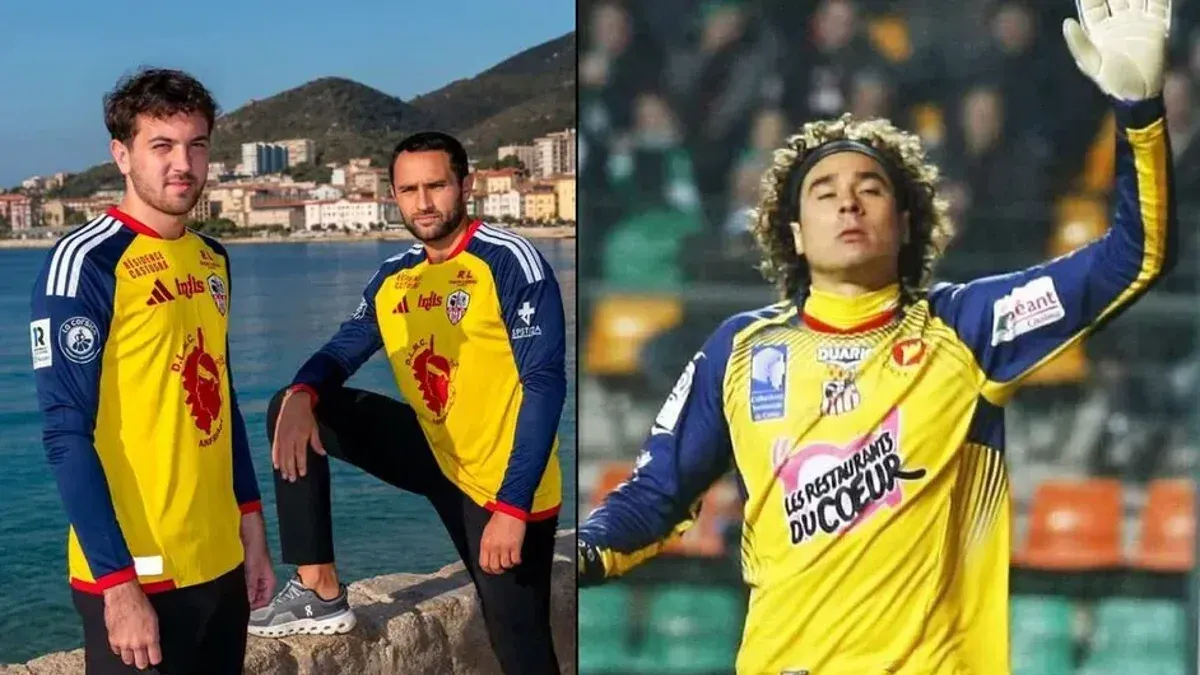 Ajaccio lanza jersey conmemorativo homenajeando a Guillermo Ochoa