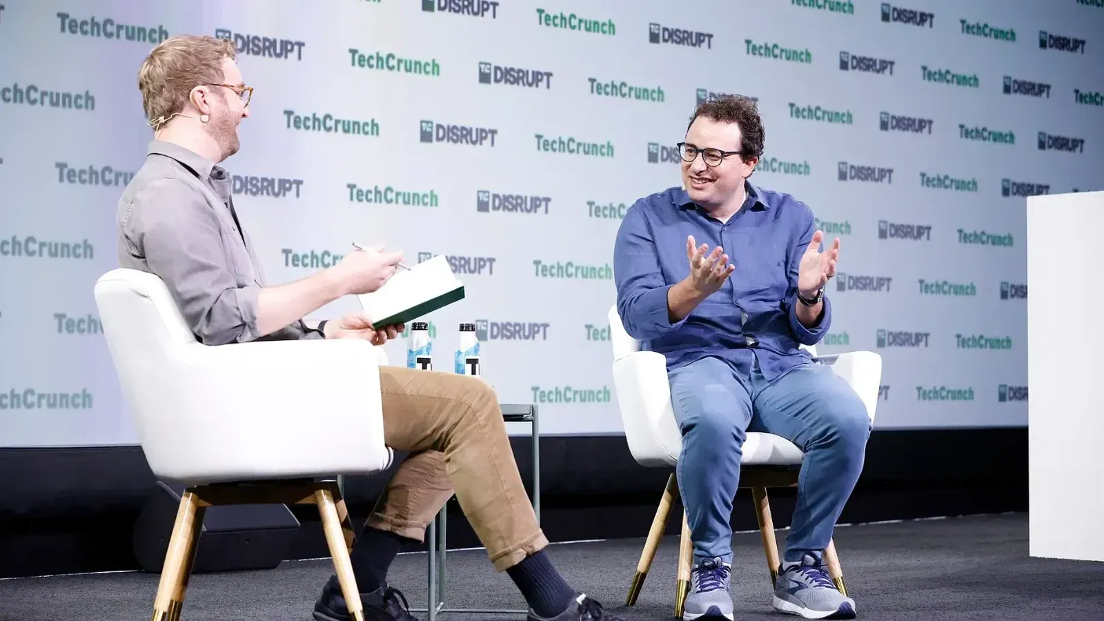 Dario Amodei at TechCrunch Disrupt 2023