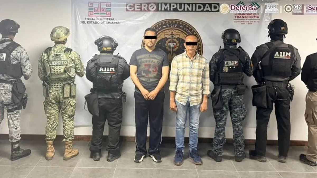 Arrestan a alcalde y exalcalde de Suchiapa, Chiapas: Operativo federal dejó 21 detenidos