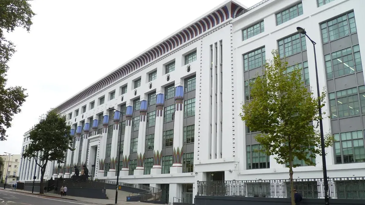 Greater London House, former Carreras Cigarette Factory