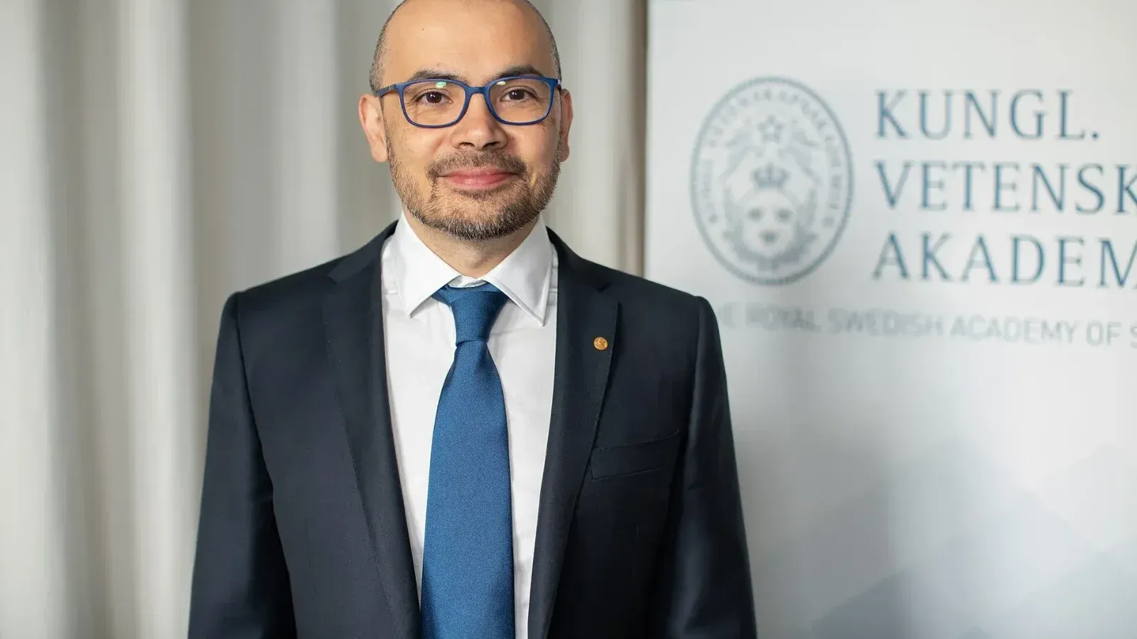 Demis Hassabis del Reino Unido, Premio Nobel de Química 2024, en la Semana del Premio Nobel 2024 en Estocolmo, Suecia