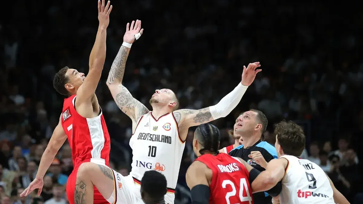Basketball preparation match at Mercedes-Benz-Arena Berlin in preparation for the 2023 Basketball World Championships: Germany vs.