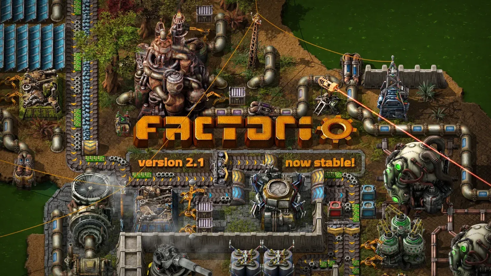 Imagen oficial de Factorio