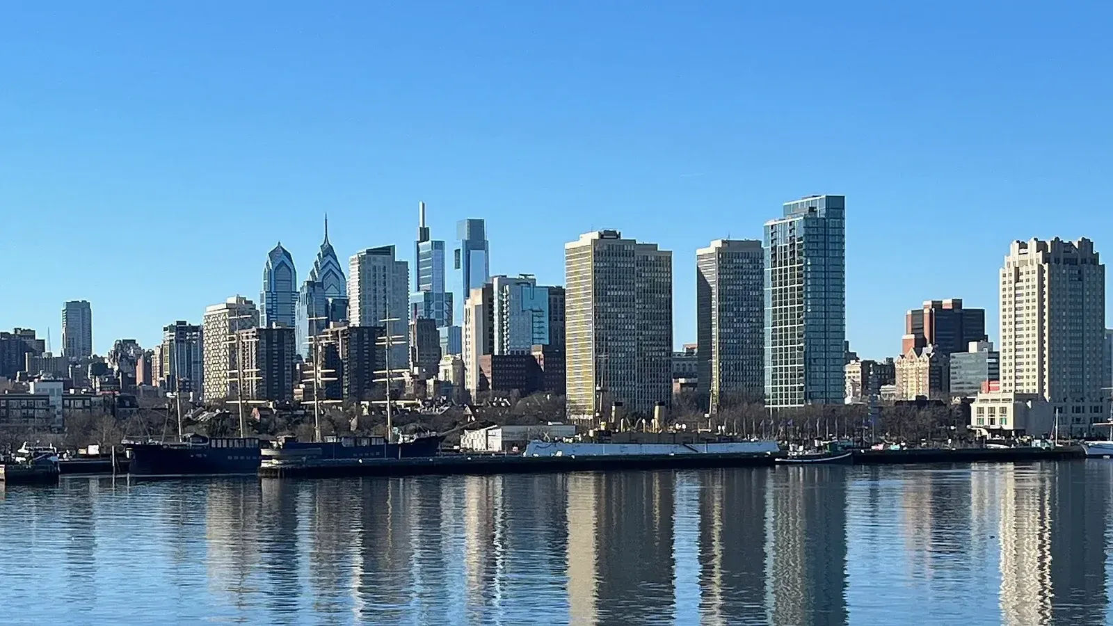 Philadelphia Skyline from the Camden Waterfront 2024