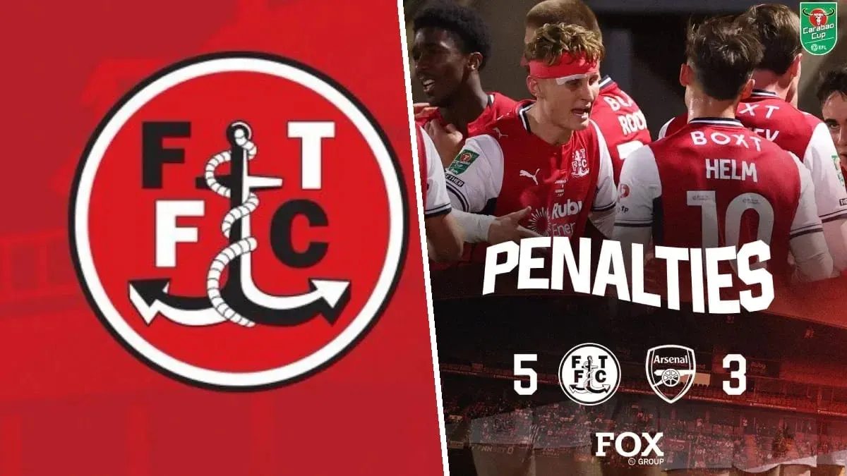 Fleetwood Town hace historia y elimina al Arsenal 5-3 en penales: El de 4ta división venció a los Gunners
