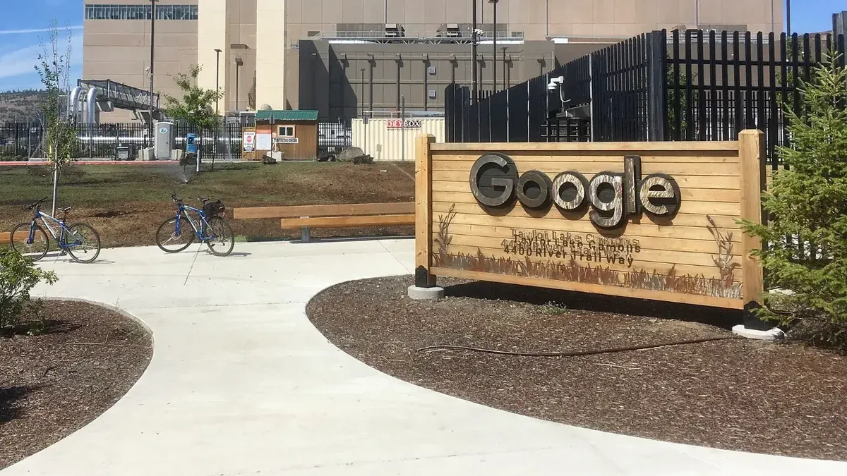 Centro de datos de Google en Dalles, Oregón