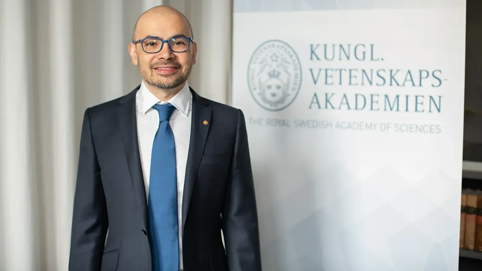 Demis Hassabis del Reino Unido, Premio Nobel de Química 2024, en la Semana del Premio Nobel 2024 en Estocolmo, Suecia