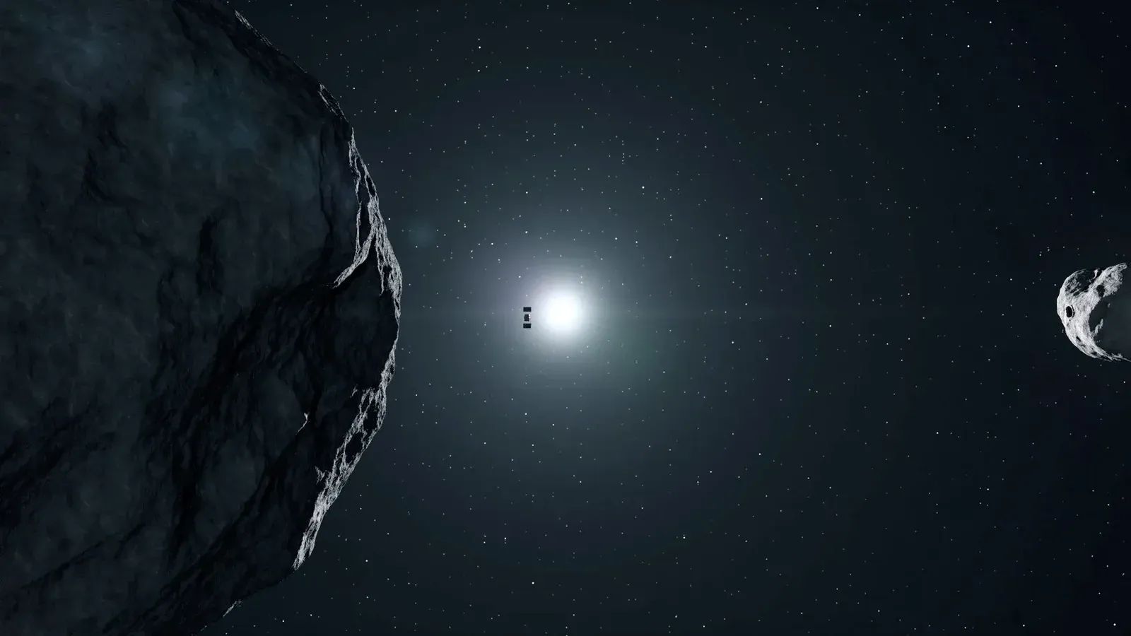 Hera es una misión candidata a la ESA que será la primera investigación de la humanidad para encontrarse con un sistema de asteroides binario, Didymos.
