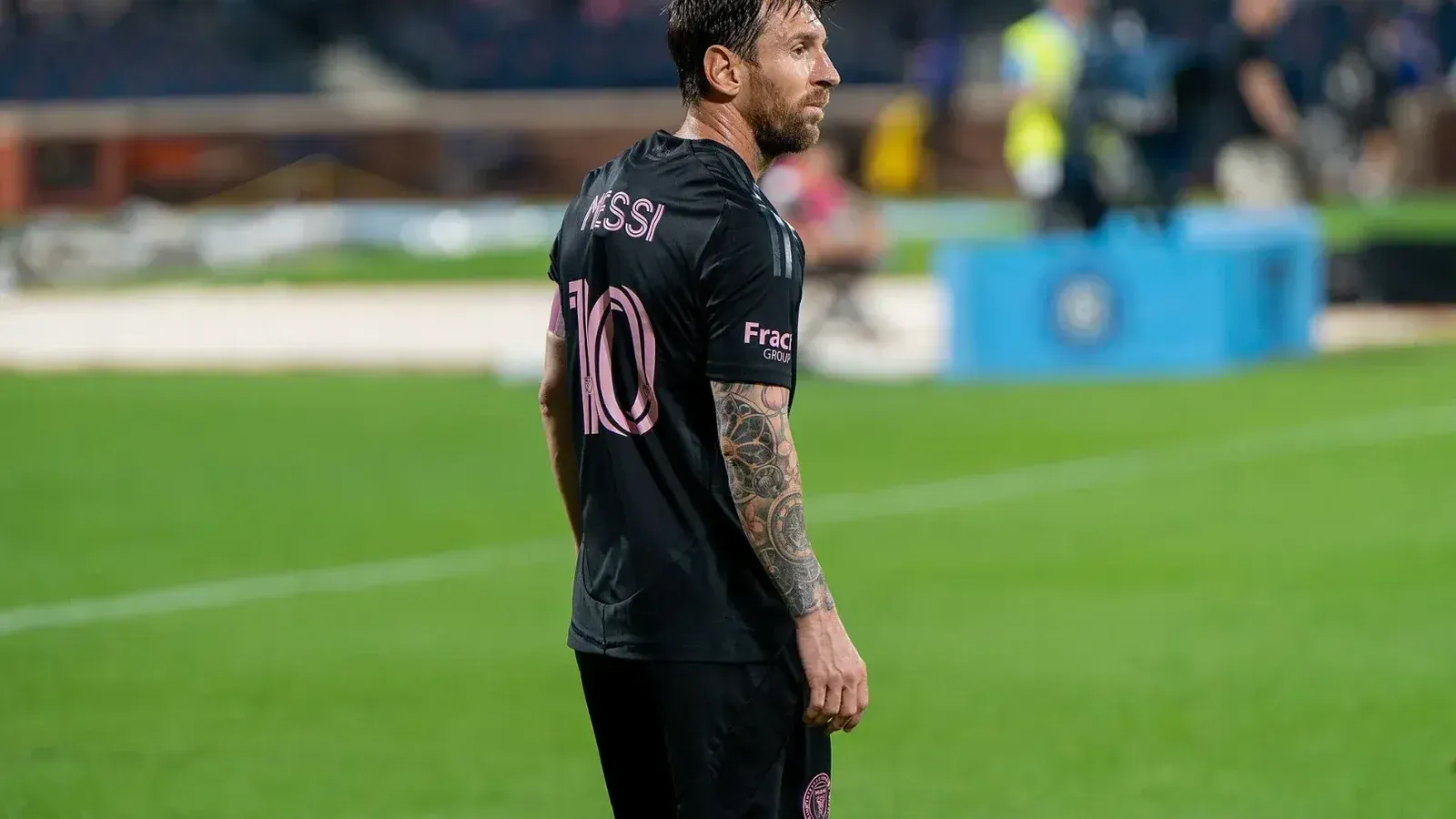 Lionel Messi during New York City FC vs Inter Miami CF on 24 Sep 2025