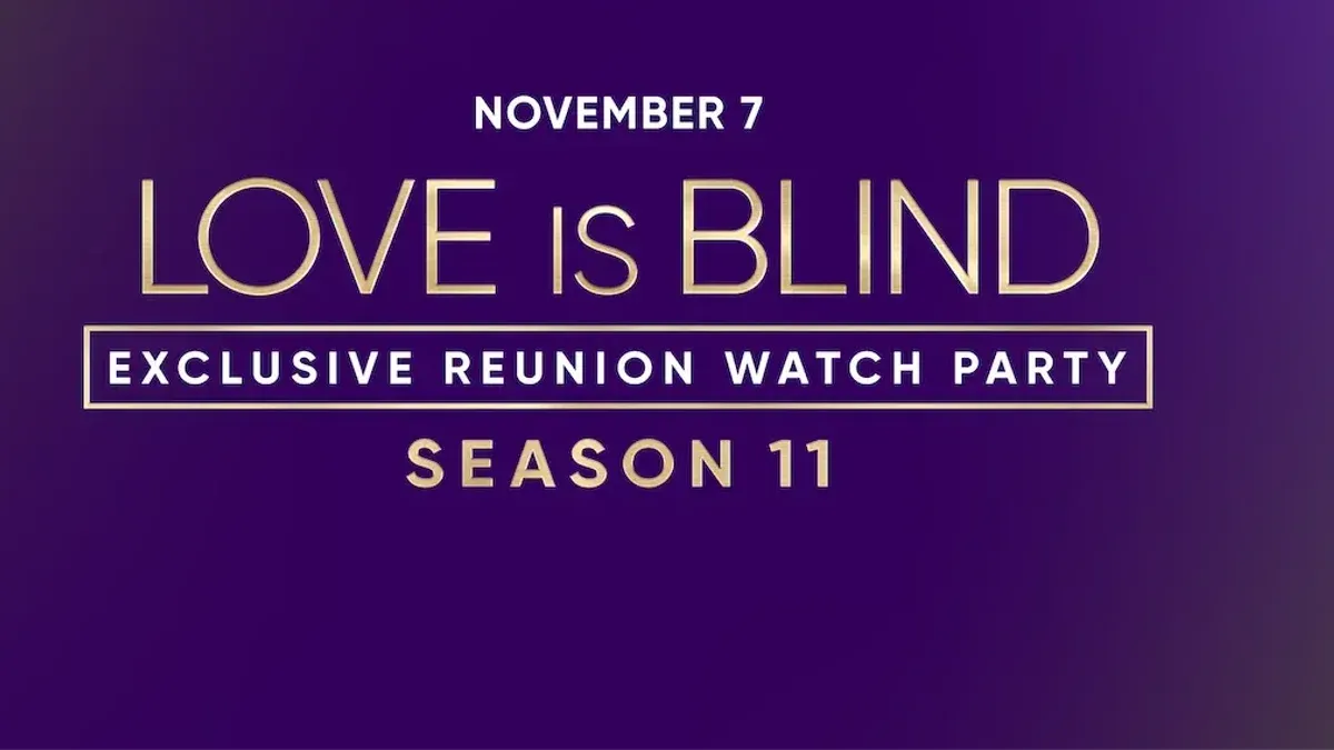 Love is Blind Season 11 Exclusive Watch Party on November 7