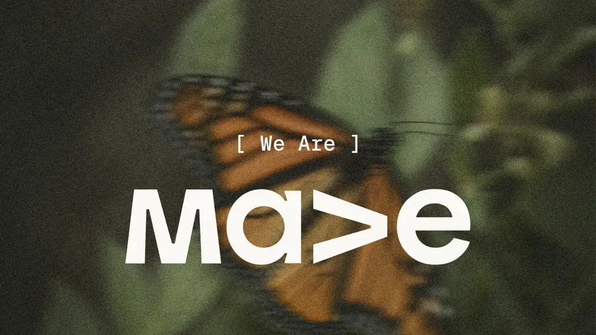 We are Mave, over a butterfly in flight