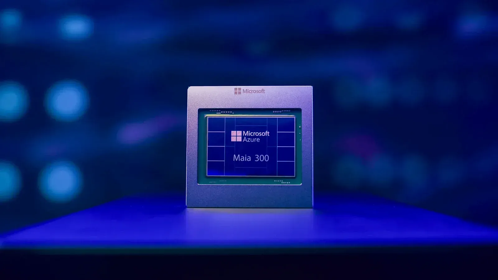 Azure Maia 300 prototype chip