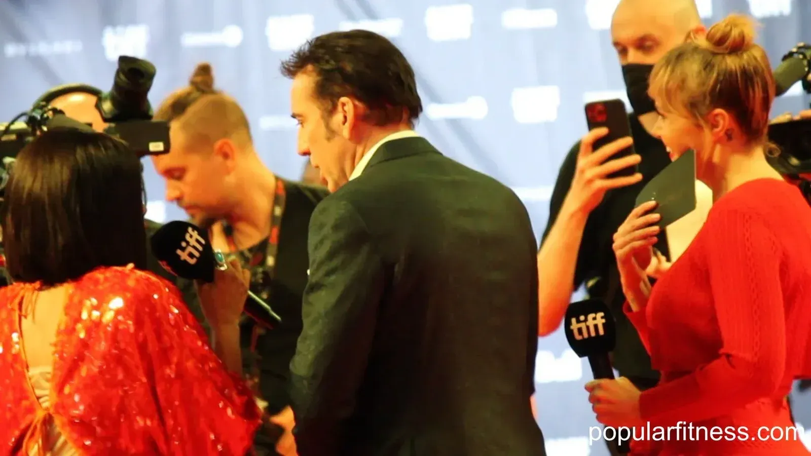 from <a href="https://www.popularfitness.com" rel="noreferrer nofollow">www.popularfitness.com</a> Nicolas Cage at the Toronto International Film Festival - TIFF 2022 - for the movie