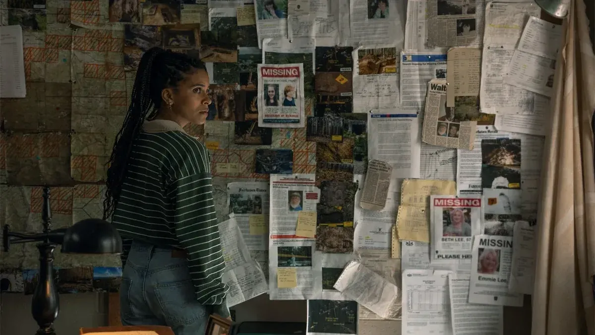 Zazie Beetz in “Nocturne,” premiering globally on Apple TV on Friday, October 30, 2026.