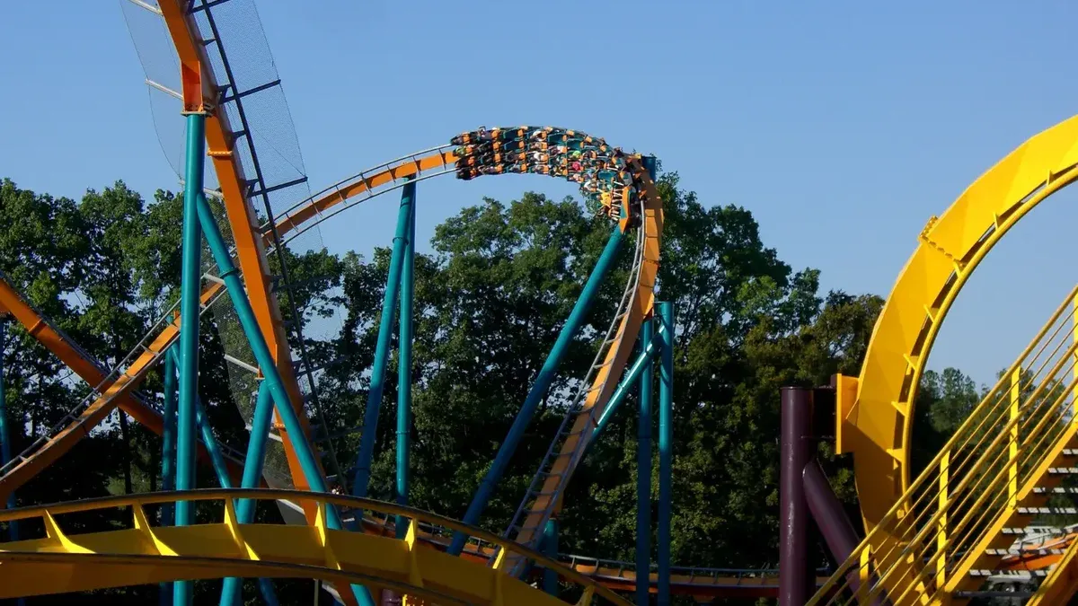 Goliath , montagnes russes à Six Flags Over Georgia