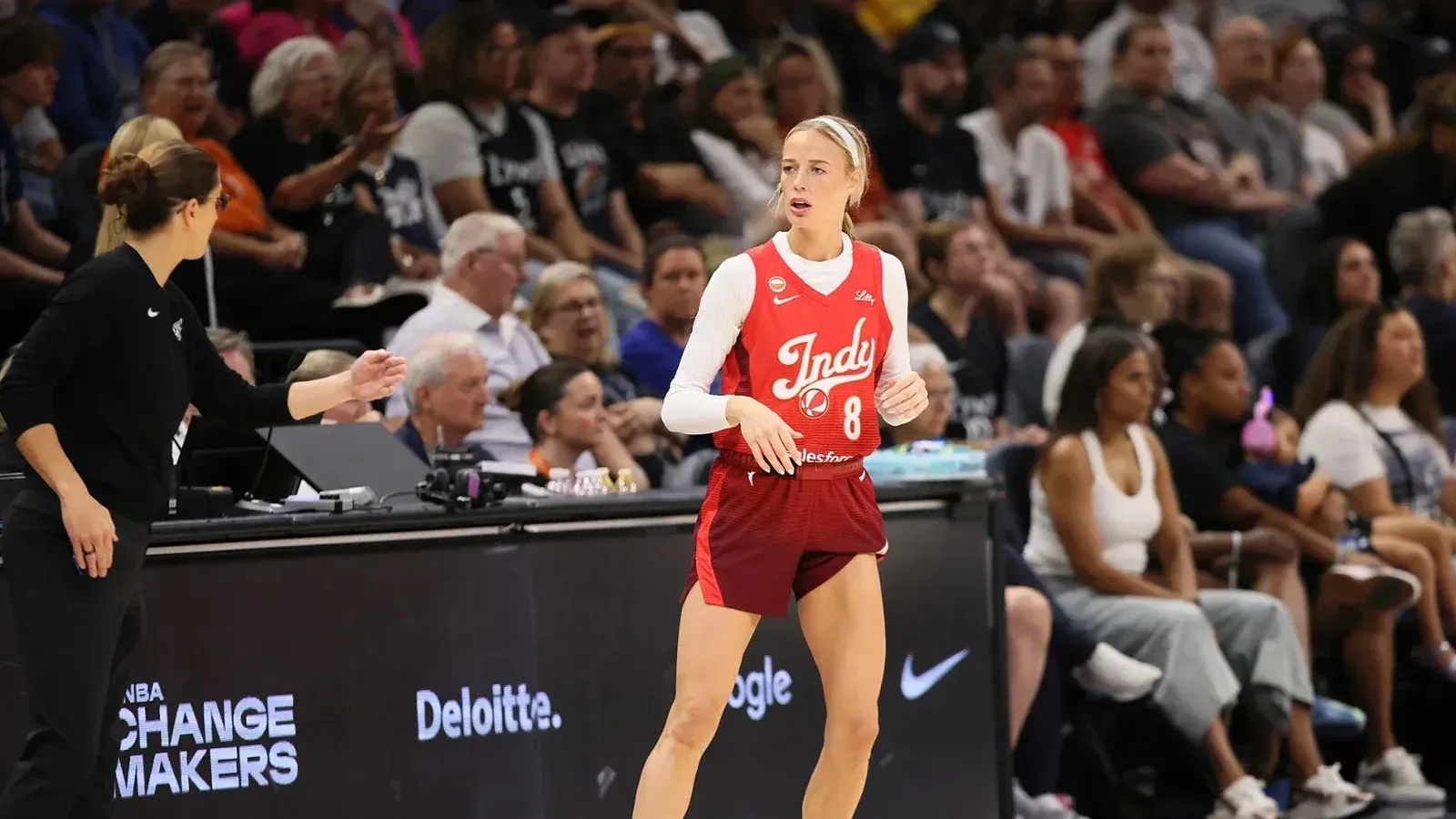 MN Lynx vs Indianapolis Fever on August 2nd, 2026 at Target Center in Minneapolis, Minnesota (photo credit John McClellan).